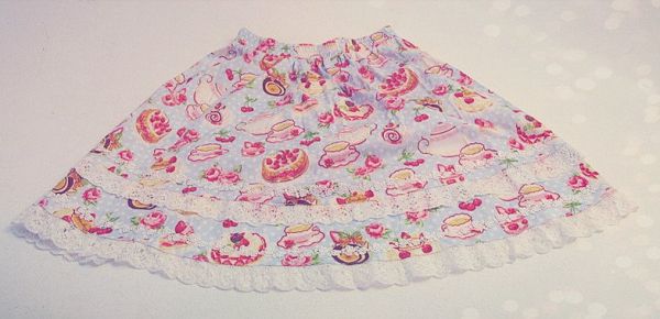 Sweets Skirt - Azul