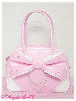Jewelry Ribbon Boston Bag: