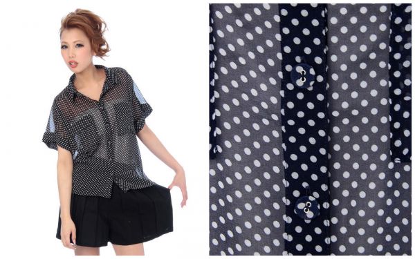 Liz Lisa Döll - Polka Dot Blouse