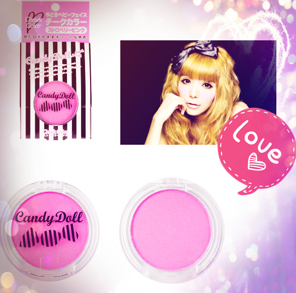 Candy Doll Cheek Color Strawyberry Pink