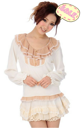 Liz Lisa - Basic top with dots