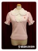 Cherish round collar, cutsew